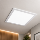 Painel Plafon Led Embutir 18w Quadrado Branco Frio