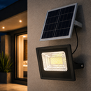 Refletor Solar 100W LED com Controle e Placa Solar IP65