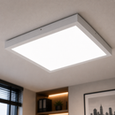 Plafon Painel LED Sobrepor Quadrado 40x40cm 40W Branco Frio